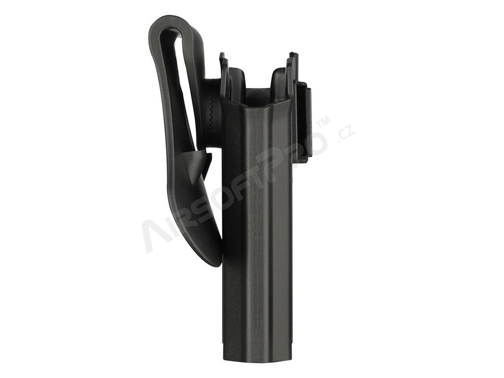 Tactical polymer holster for STI Hi-Capa - black, left hand [Amomax]