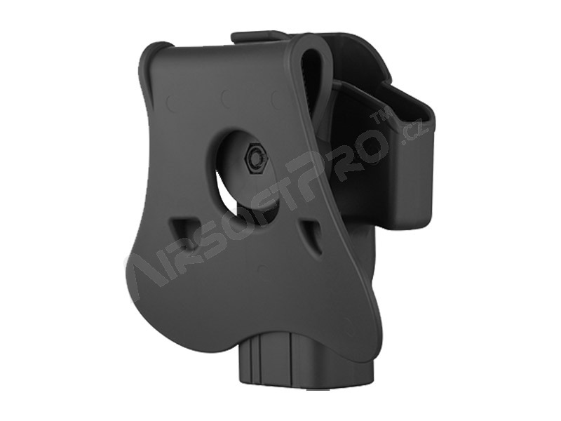 Opaskové polymerové pouzdro pro pistole G série - karbon [Amomax]