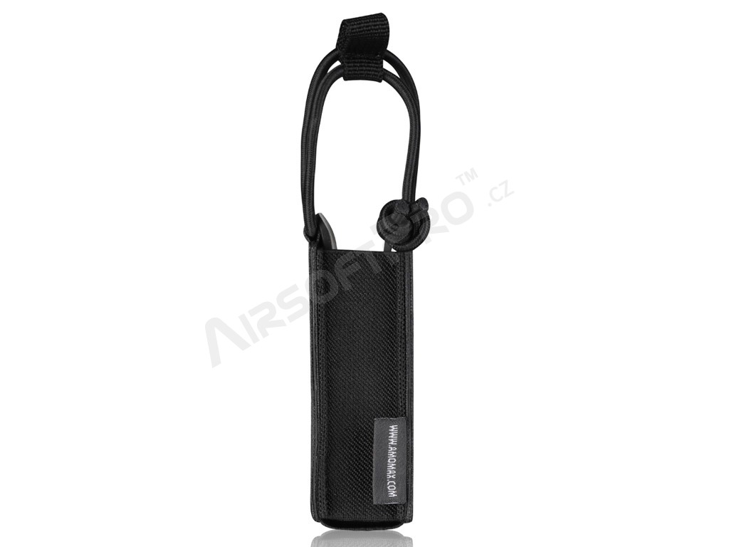 Fabric magazine pouch for MP5 and pistol magazines 9mm, .38, .40, .45 - black [Amomax]
