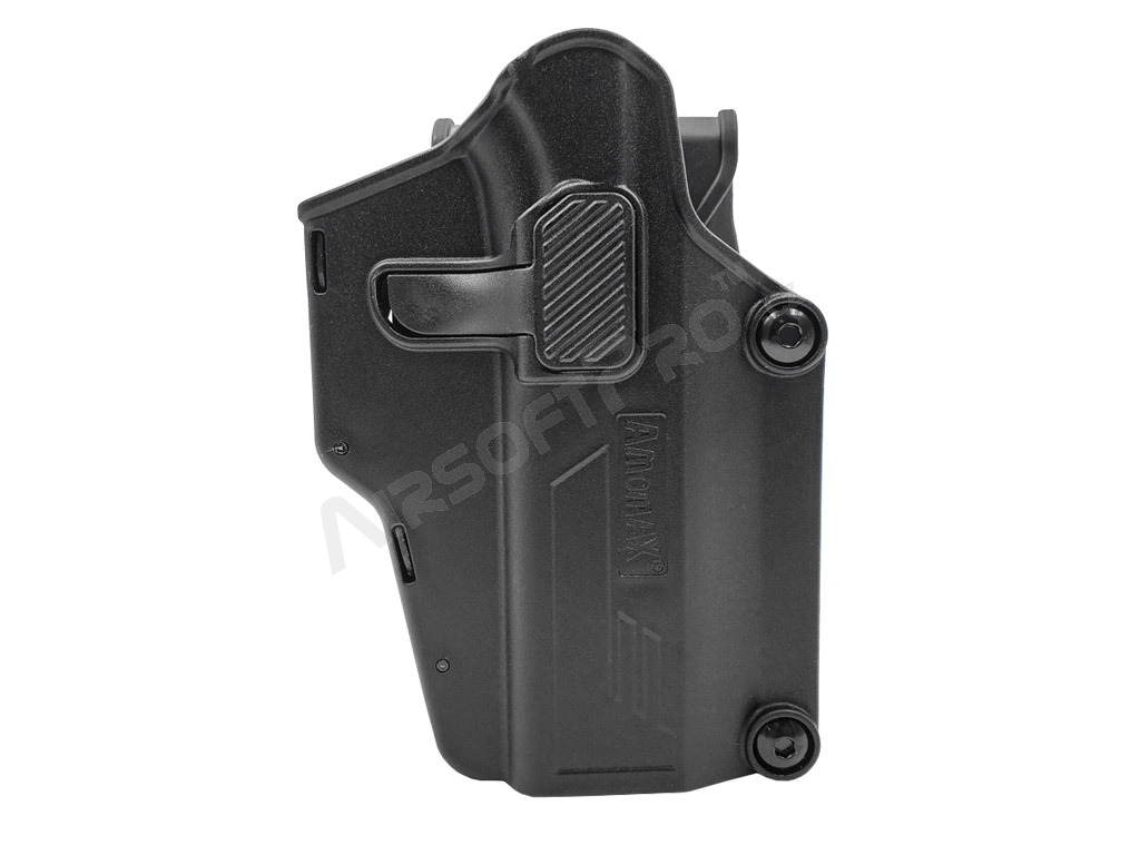 Tactical polymer universal holster Per-Fit - black [Amomax]
