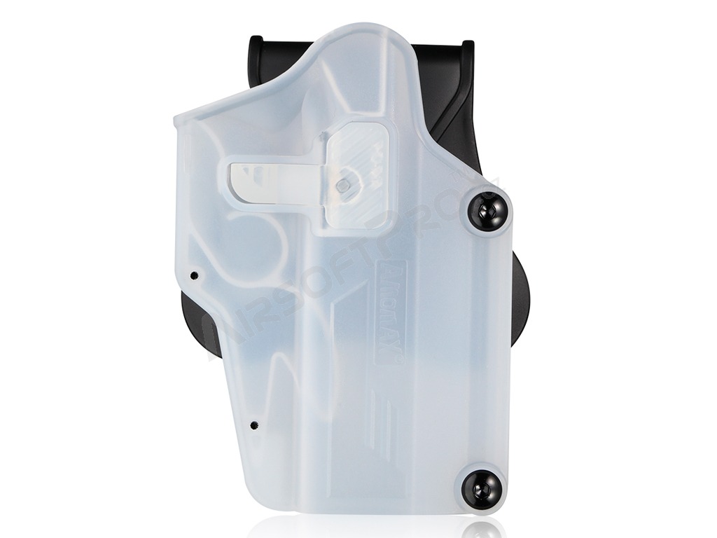 Tactical polymer universal holster Per-Fit - transparent [Amomax]