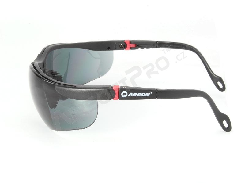 Protective glasses M1100 - smoke grey [Ardon]