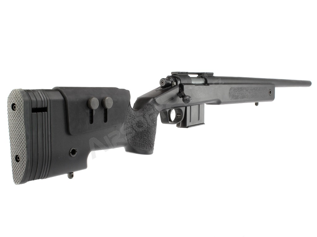 Airsoft sniper MCM700X (MSR-016) - black [Ares/Amoeba]