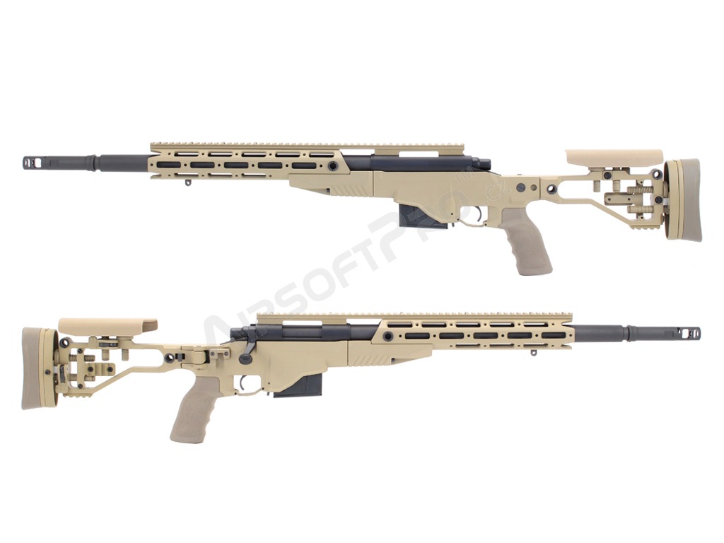 Sniper airsoft M40-A6 (MSR-026) - DE [Ares/Amoeba]