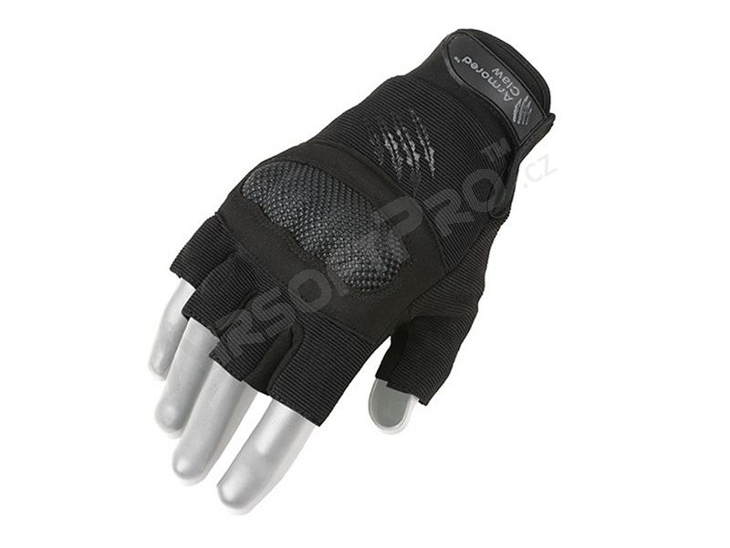 Shield Cut Tactical Gloves - black, M size [Armored Claw]