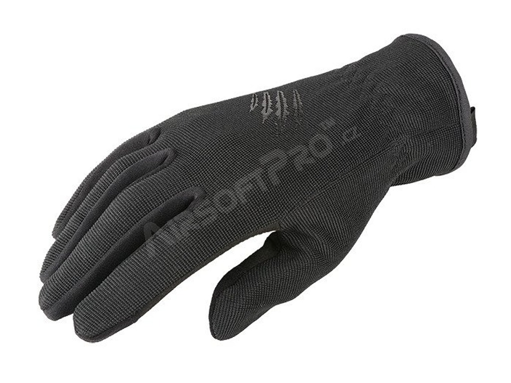 Quick Release Tactical Gloves - black, XL size [Armored Claw]