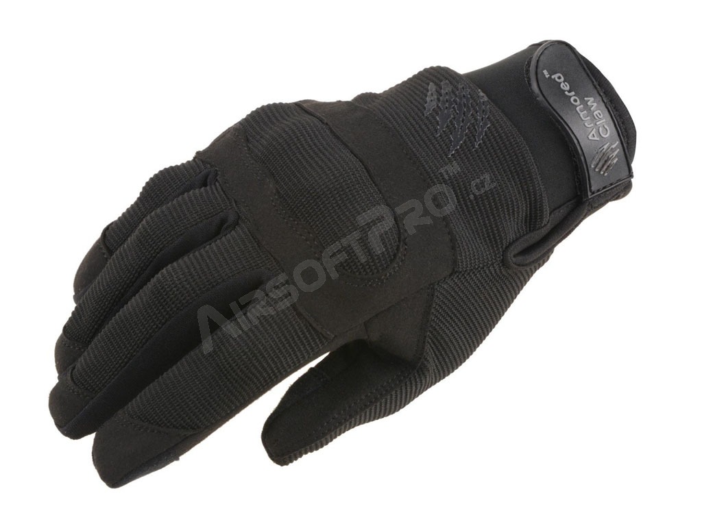 Vojenské taktické rukavice Shield Flex™ - černé, vel.XXL [Armored Claw]