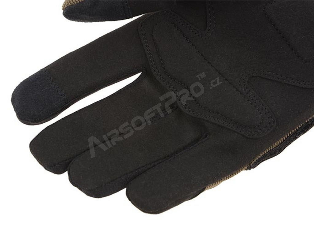 Vojenské taktické rukavice Shield Flex™ - zelené - OD, vel.L [Armored Claw]