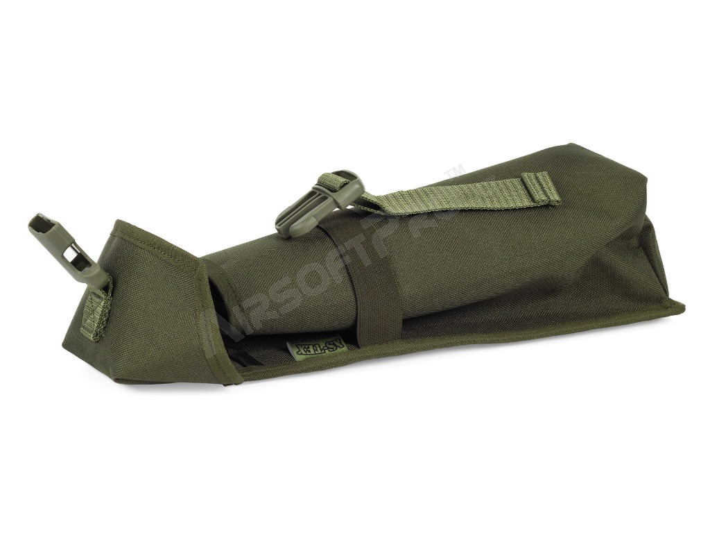 Gas bottle pouch MOLLE - green [AS-Tex]