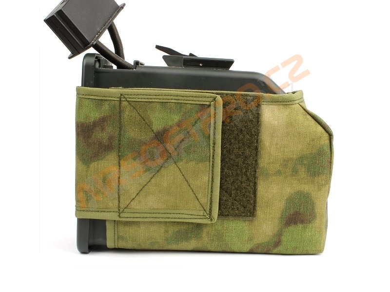 M249 ammo box camouflage cover - A-TACS FG [AS-Tex]