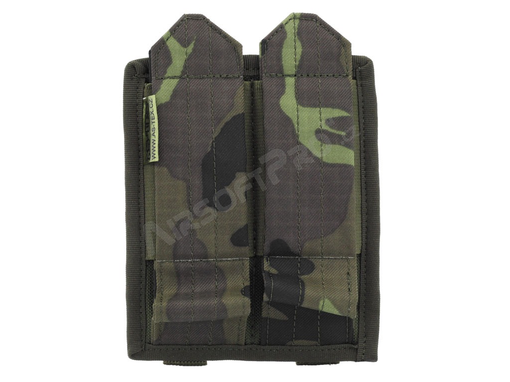 Self-locking double pouch EVO scorpion/MP5 pouch MOLLE - vz.95 ripstop [AS-Tex]