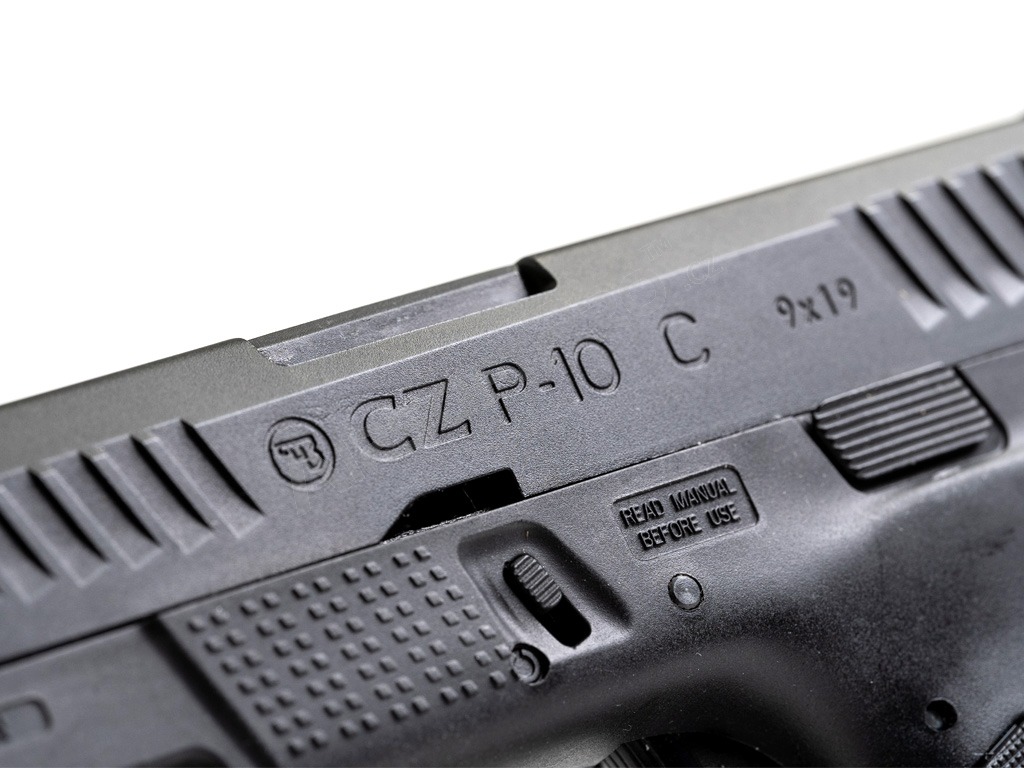 Airsoftová pistole CZ P-10C, kovový závěr, CO2, blowback [ASG]