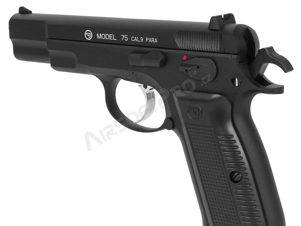 Pistolet airsoft CZ 75 - Blowback, gaz, full metal [ASG]
