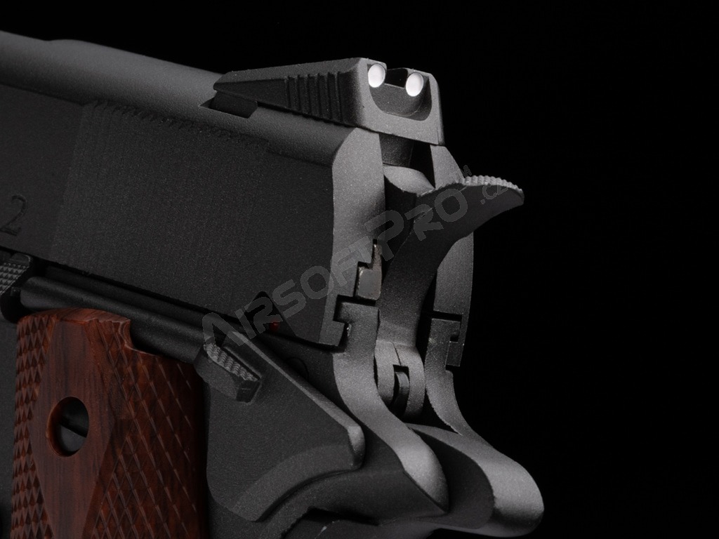 Airsoftová pistole Dan Wesson 1911 A2 - CO2, blowback, celokov [ASG]