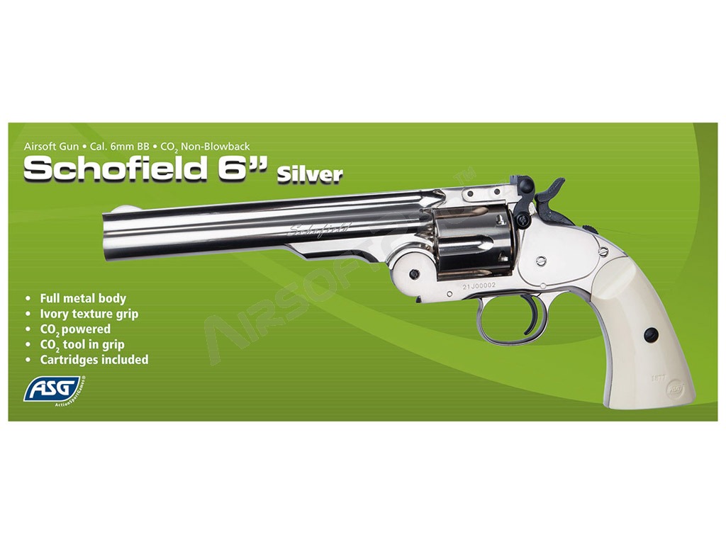 Airsoft Revolver Schofield 6