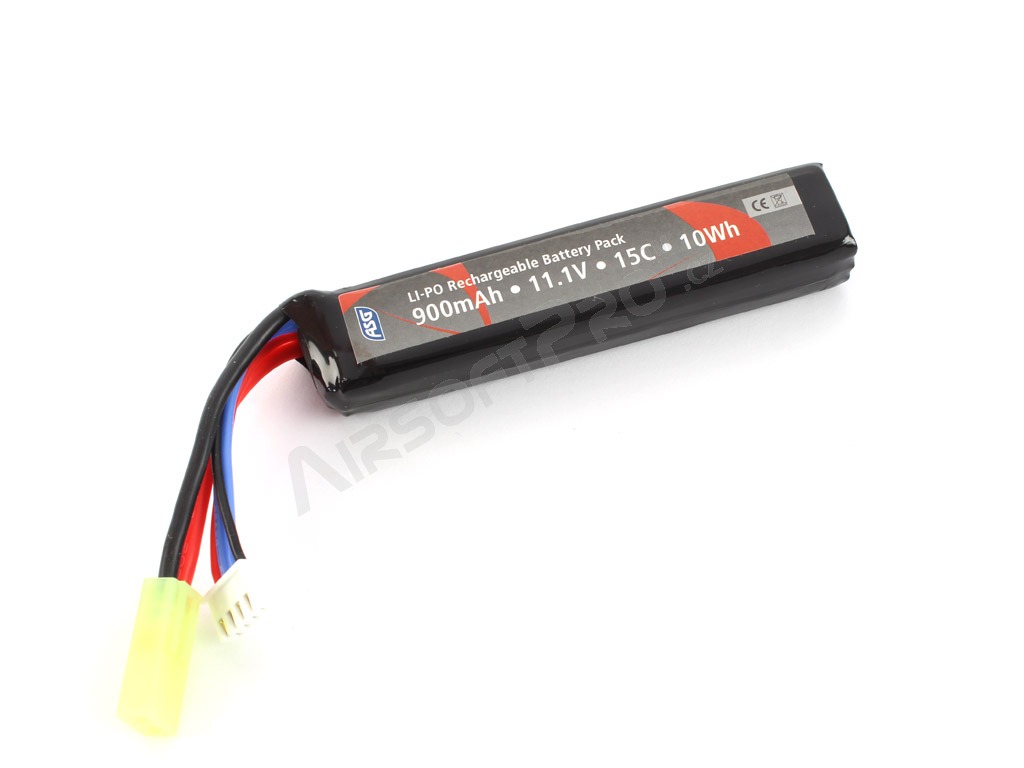 Batterie Li-Po 11,1V 900mAh 15C [ASG]