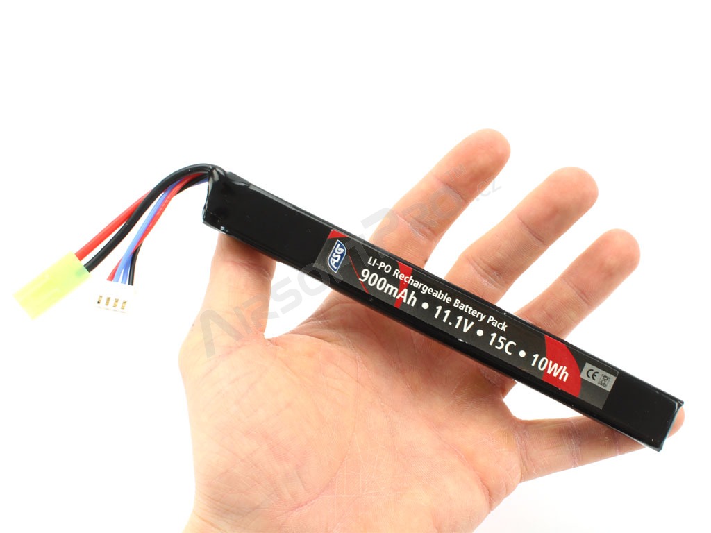 Batterie Li-Po 11,1V 900mAh 15C/20C [ASG]