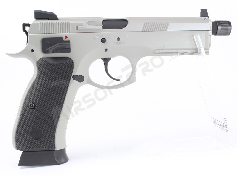 Pistolet airsoft CZ 75 SP-01 SHADOW Urban Grey - CO2, blowback, glissière métallique [ASG]