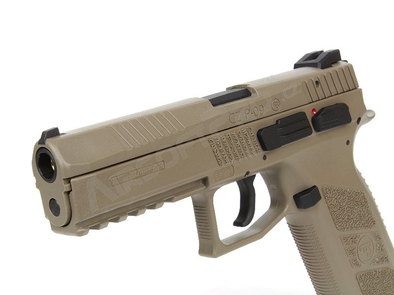 Airsoft pistol CZ P-09 FDE, Gas blowback [ASG]