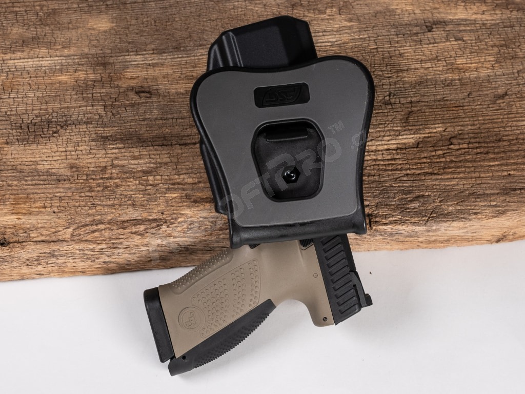 Tactical polymer holster for CZ P-10C - black [ASG]
