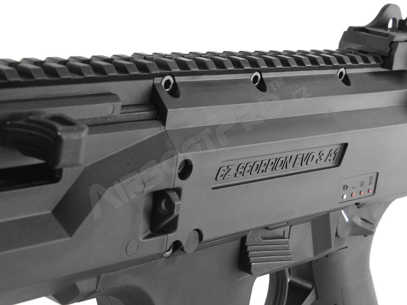 Carabine airsoft CZ Scorpion EVO 3 A1 B.E.T. Carbine - noir [ASG]