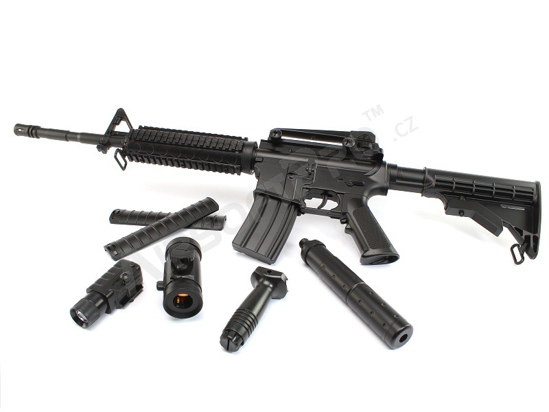 Airsoft rifle M4 RIS DS4 Carbine Value pack [ASG]