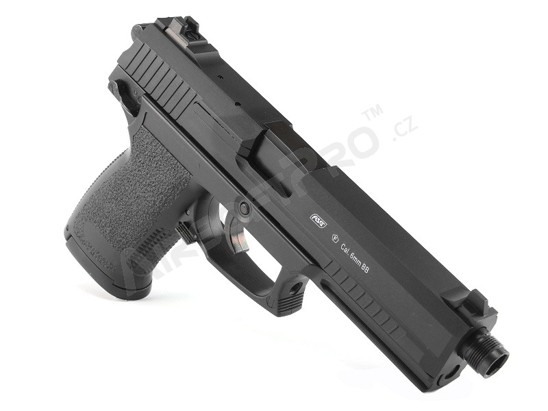 Airsoft pistol MK23 Special Operation with silencer, gas [ASG]