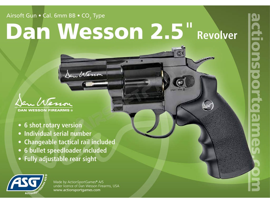 Airsoft Revolver DAN WESSON 2,5