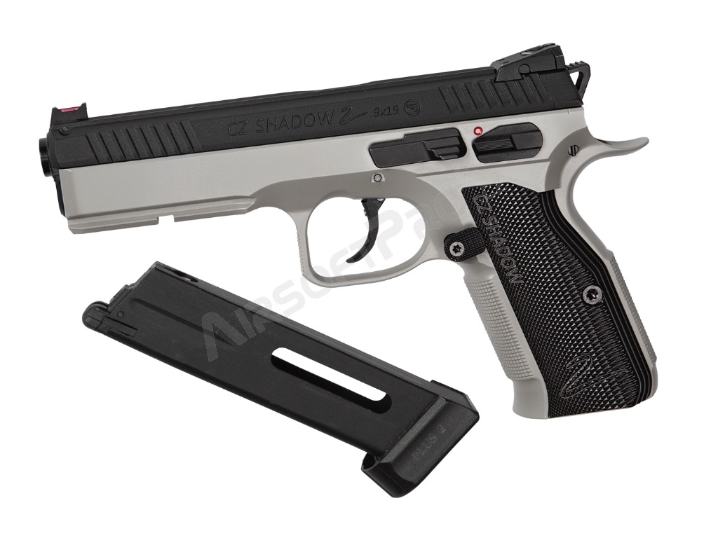 Airsoft pistol CZ SHADOW 2 - CO2, blowback, full metal - Urban Grey [ASG]