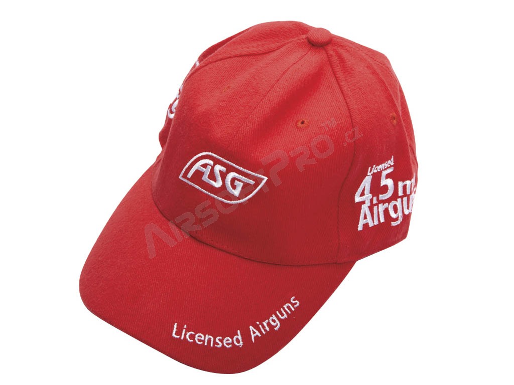 ASG kšiltovka - červená [ASG]