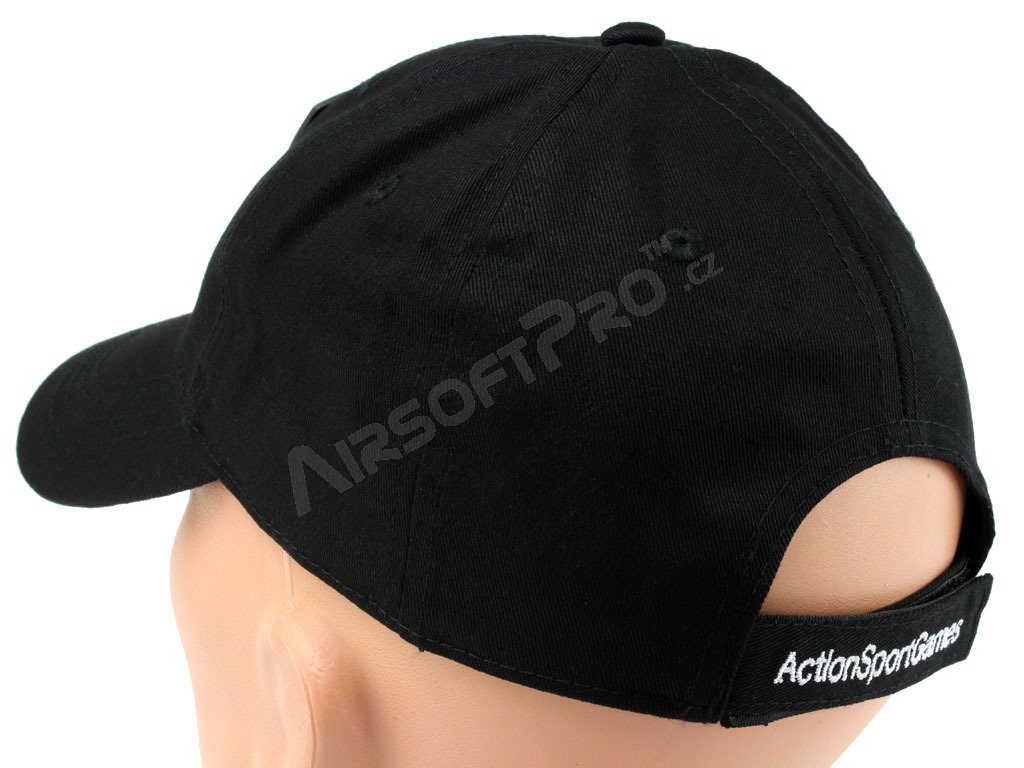 TEAM ASG sports cap with Velcro - black [ASG]