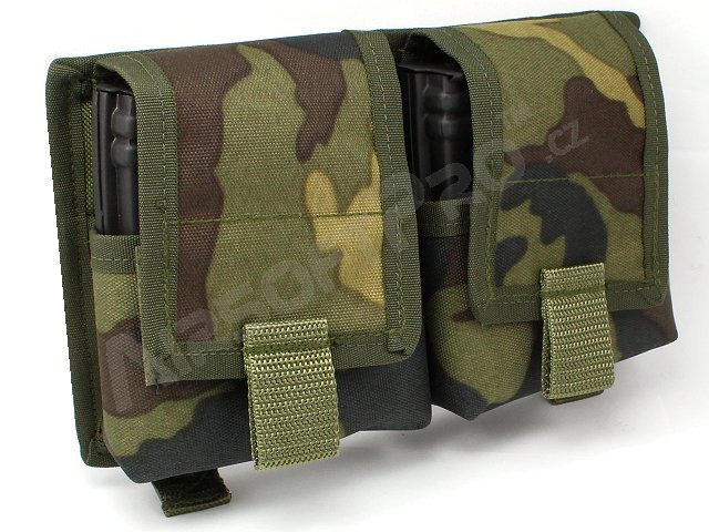 Double MOLLE SVD pouch - vz.95 camo [AS-Tex]