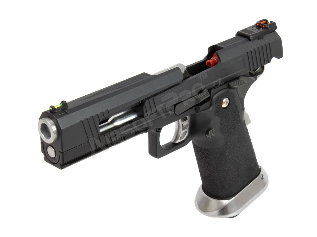 Airsoft GBB pistol Hi-Capa 5.1 HX10 (split slide) - black [AW Custom]