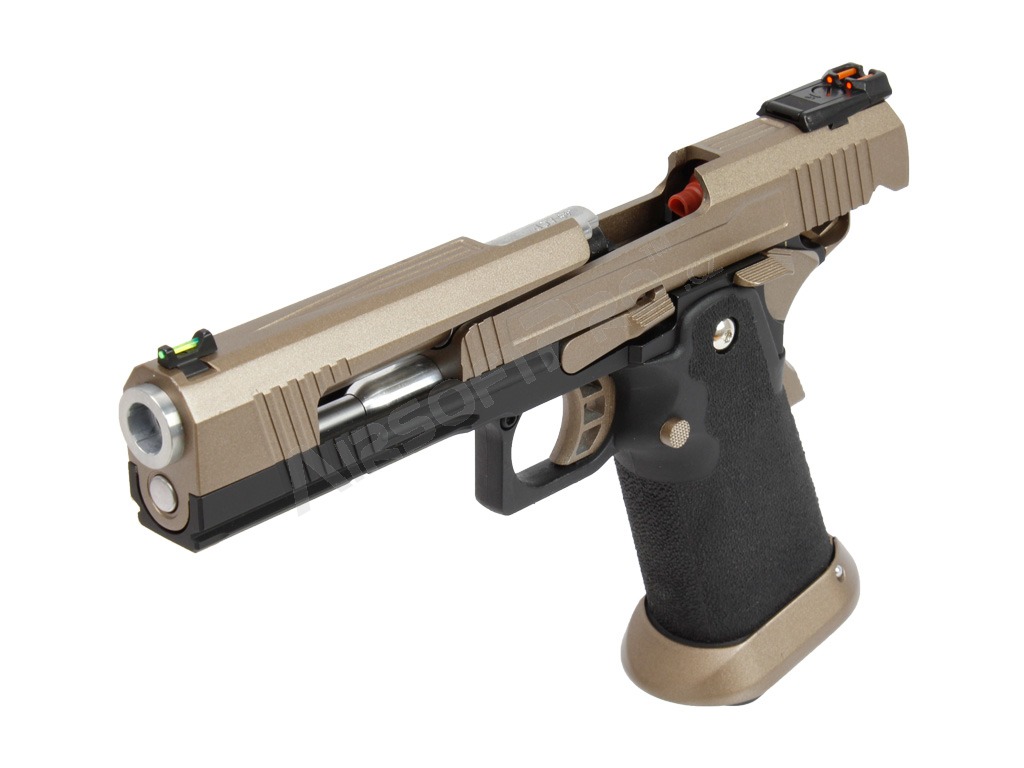 Airsoft GBB pistol Hi-Capa 5.1 HX10 (split slide) - FDE [AW Custom]