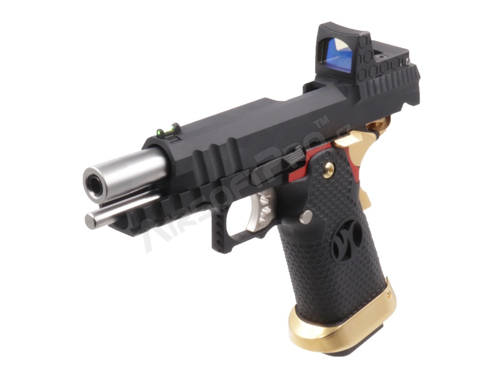 Airsoftová pistole Hi-Capa 4.3 HX26 - černo/zlatá [AW Custom]