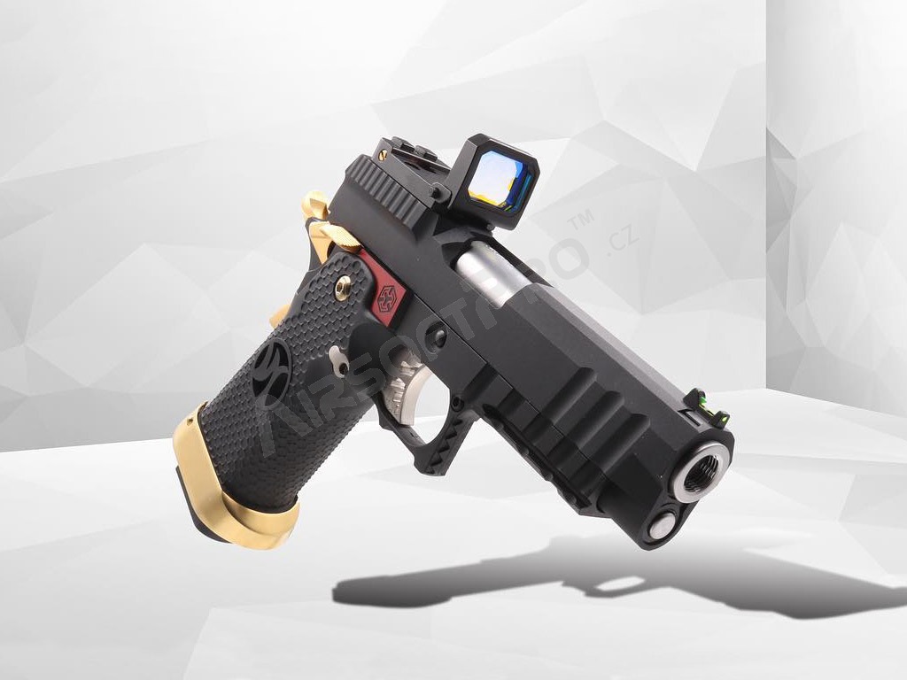 Airsoftová pistole Hi-Capa 4.3 HX26 - černo/zlatá [AW Custom]