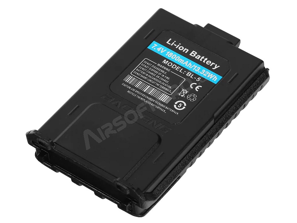 Batterie Li-Ion 1800mAh pour Baofeng UV-5R Series [Baofeng]
