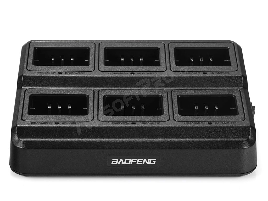 Multi-charger for 6x Baofeng UV-5R radios [Baofeng]