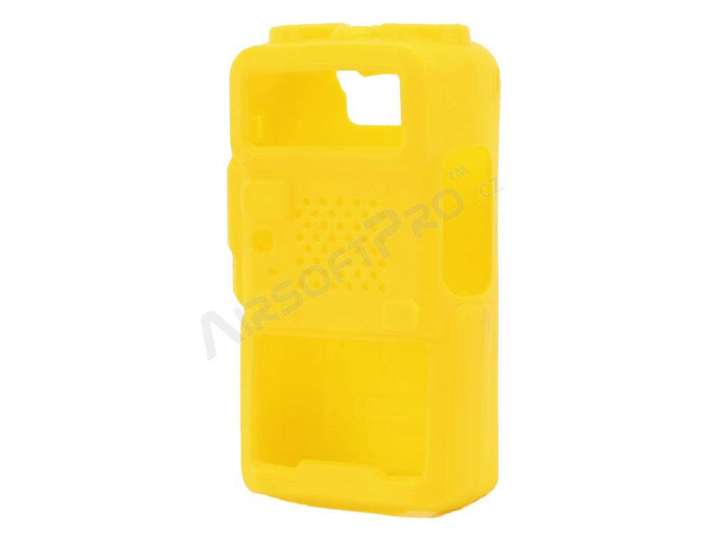 Ochranný silikonový obal na Baofeng UV-5R - žlutý [Baofeng]