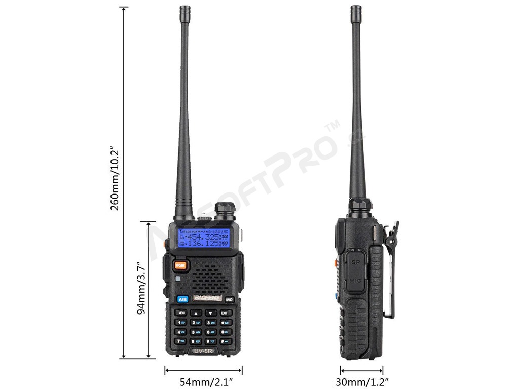 UV-5R 5W Dual Band Radio [Baofeng]