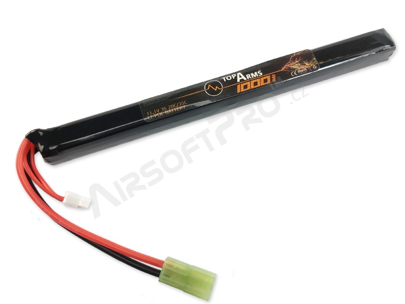 Batterie Li-Po 11.1V 1000mAh 20/35C - AK Mini Stick [TopArms]