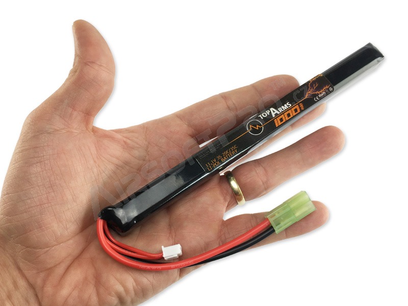 Batterie Li-Po 11.1V 1000mAh 20/35C - AK Mini Stick [TopArms]