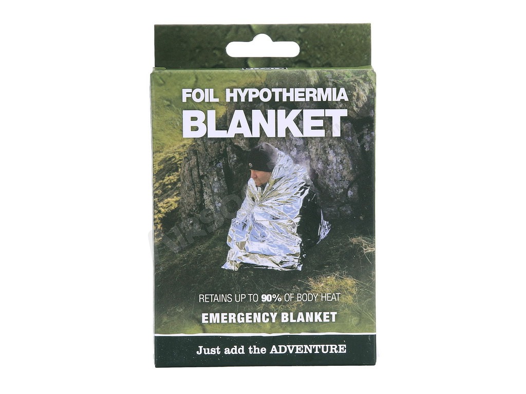 Emergency blanket CL041 (202x132cm) - silver [BCB]