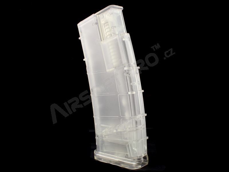 Chargeur rapide Airsoft 400 rds M4 mag style - clair [Big Dragon]