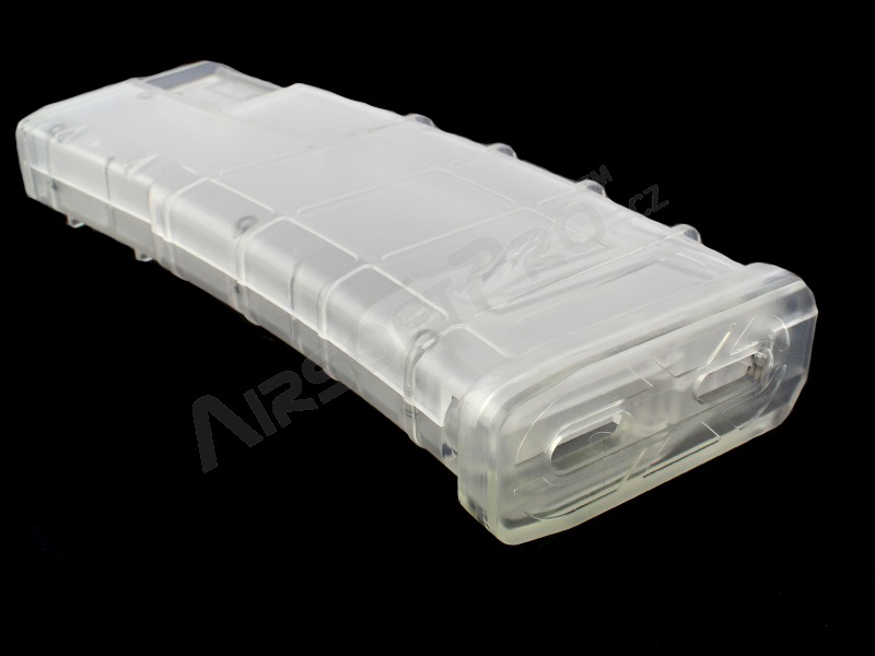Airsoft 400 rds M4 mag style speed loader - clear [Big Dragon]