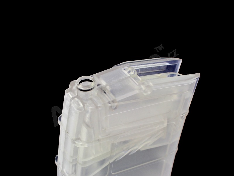 Airsoft 400 rds M4 mag style speed loader - clear [Big Dragon]