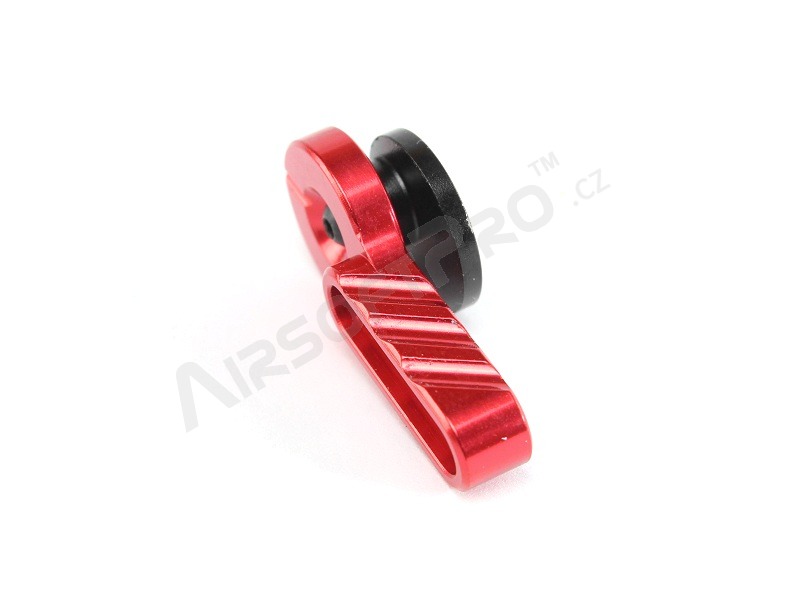 CNC selector lever for M4 - red [Big Dragon]