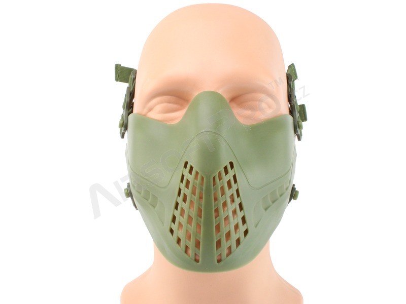 Face protecting Tactical Pilot mask - OD [Big Dragon]