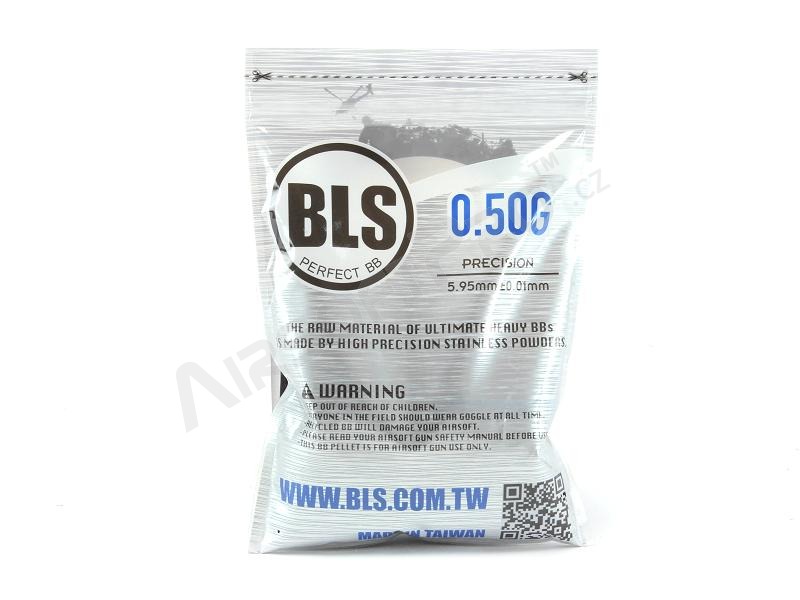 Billes d'airsoft BLS Steinless 0,50 g | 1000pcs - gris [BLS]