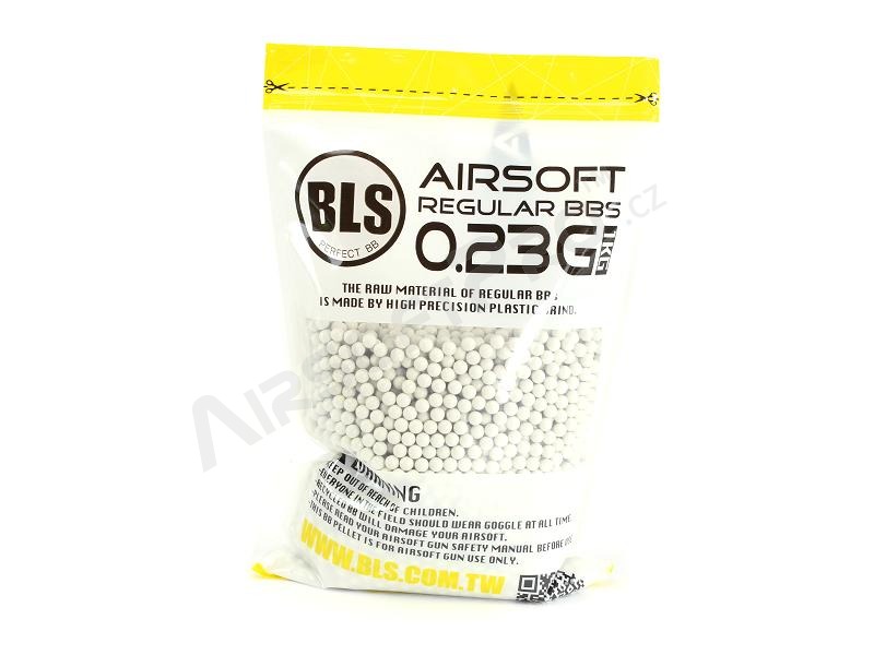Airsoftové kuličky BLS Precision Grade 0,23 g | 4300 ks | 1 kg - bílé [BLS]